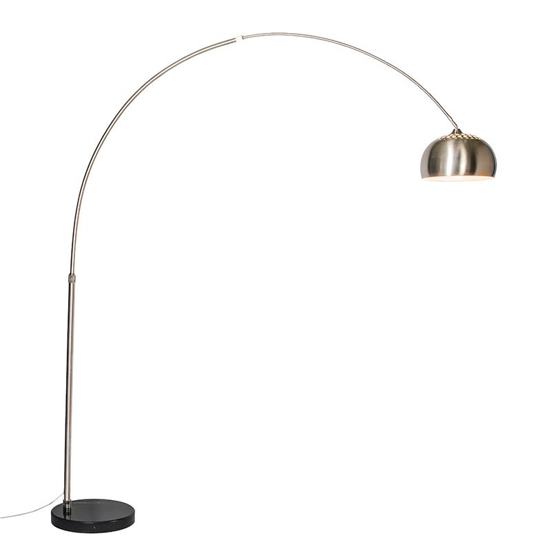 Booglamp staal metalen kap 32 cm verstelbaar - XXL