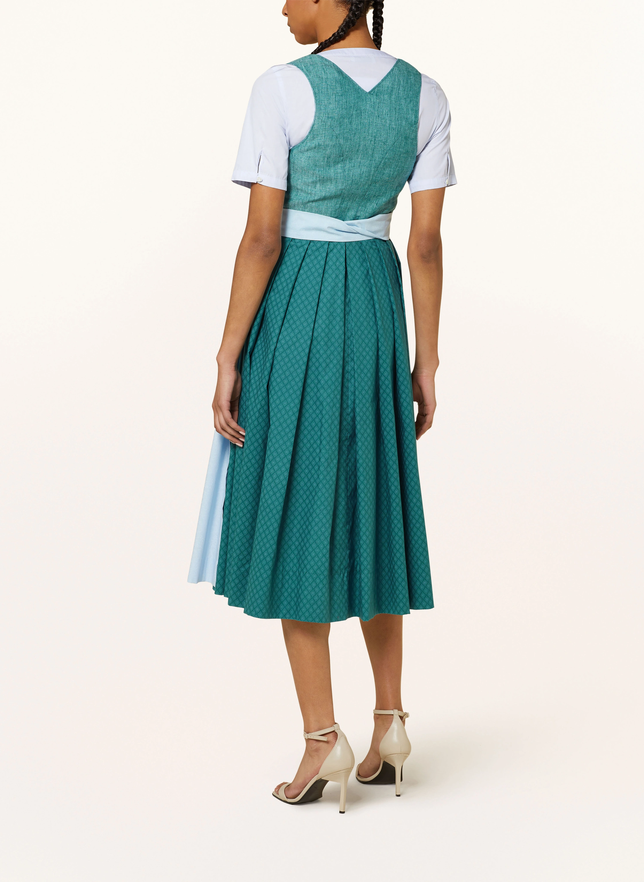Grasegger Dirndl BRIANNA mit Leinen