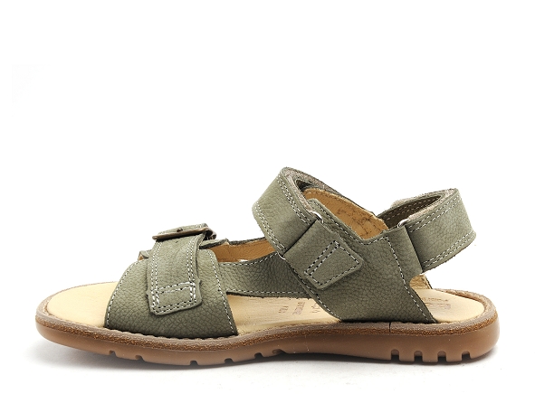 Bellamy nu pieds enfant deve vert