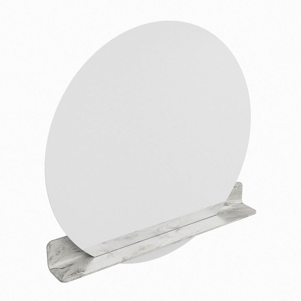 Mondiaz Spot spiegel rond Ø100cm met planchet glace