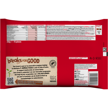 KITKAT Chunky Mini Melkchocolade Uitdeelzak 250 g
