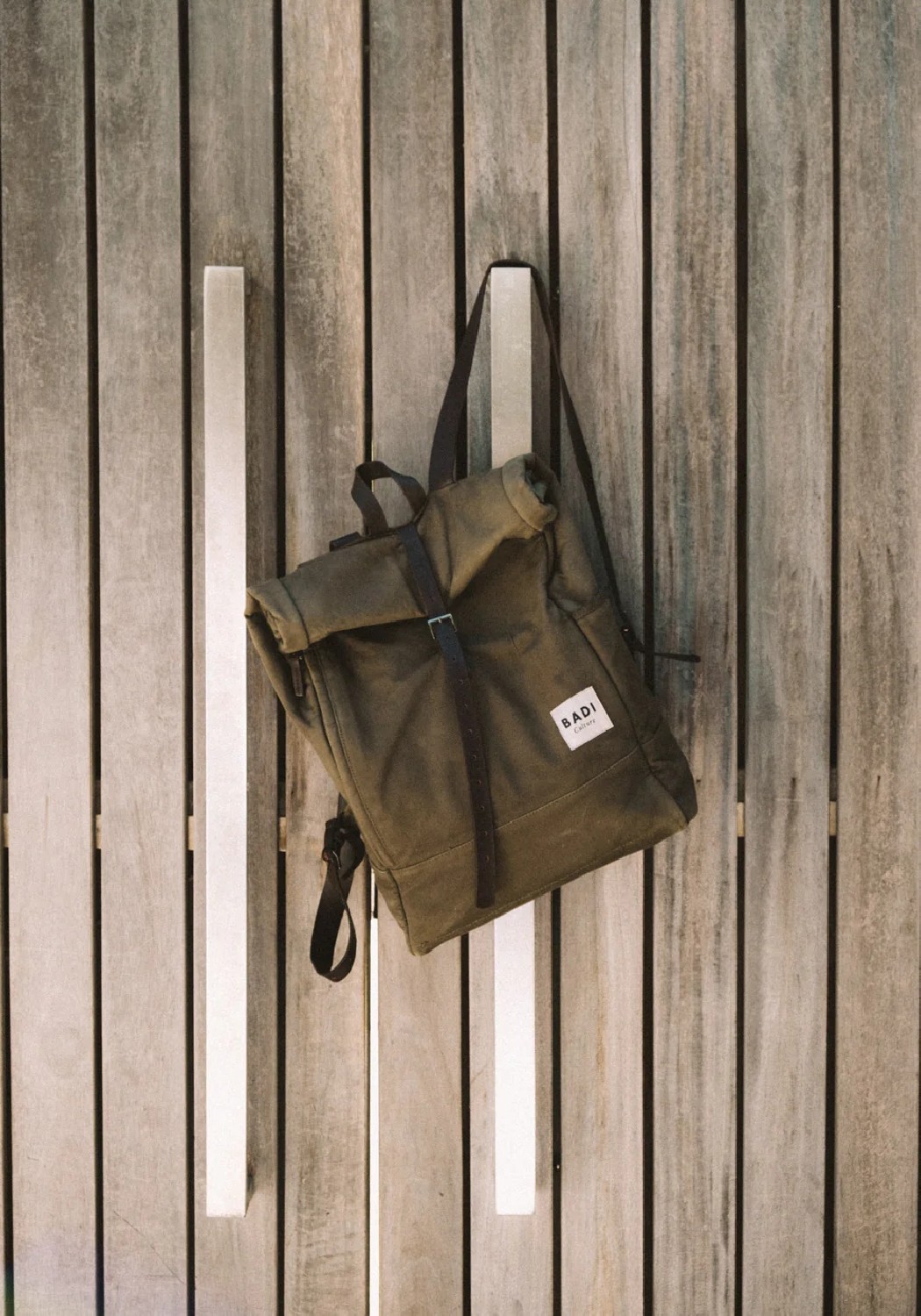 BADI Culture Roll-Over Rucksack Roll-Over Backpack Dark Green
