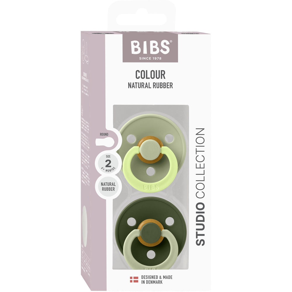 Køb Bibs Sage Sut Studio Colour 2-Pak Fusion Latex Hunter Green Mix