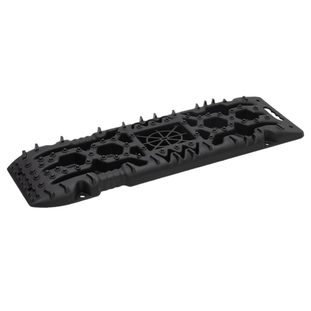 vidaXL Vallen, 2 stuks, zwart, 107x31x7 cm, nylon