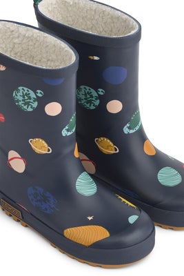 LIEWOOD Mason  Fôrede Gummistøvler, Universe/Classic Navy