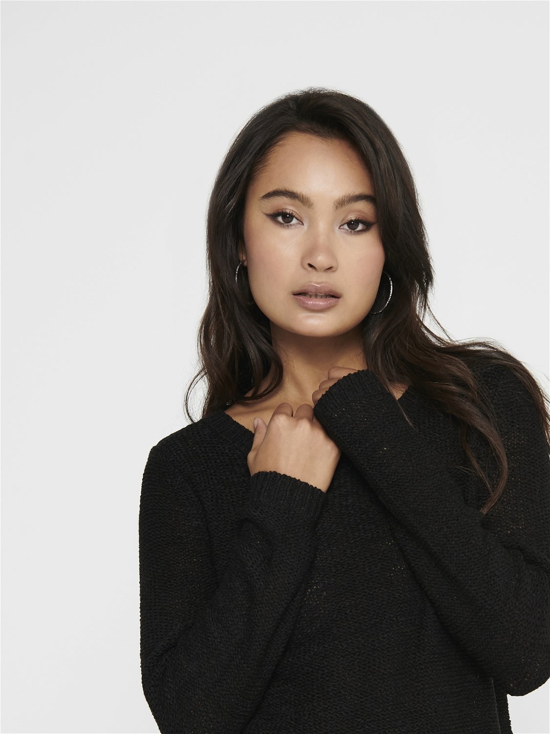 ONLGEENA Strickpullover Black