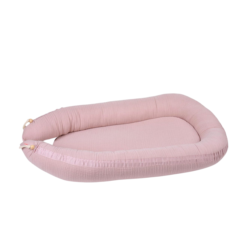 Babynest Musselin rosa