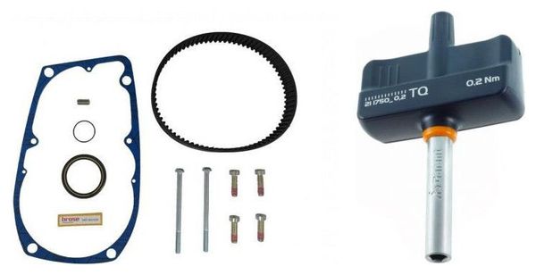 Brose - Pack Service kit pour moteur alu ( Courroie)   Clé Dynamométrique 0.2 NM