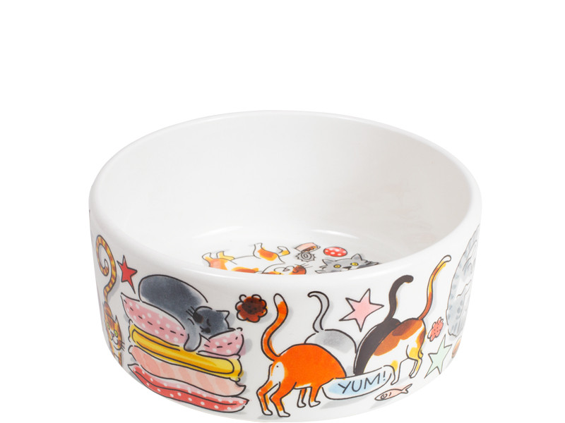 Voerbak 15.5 cm Cat Love