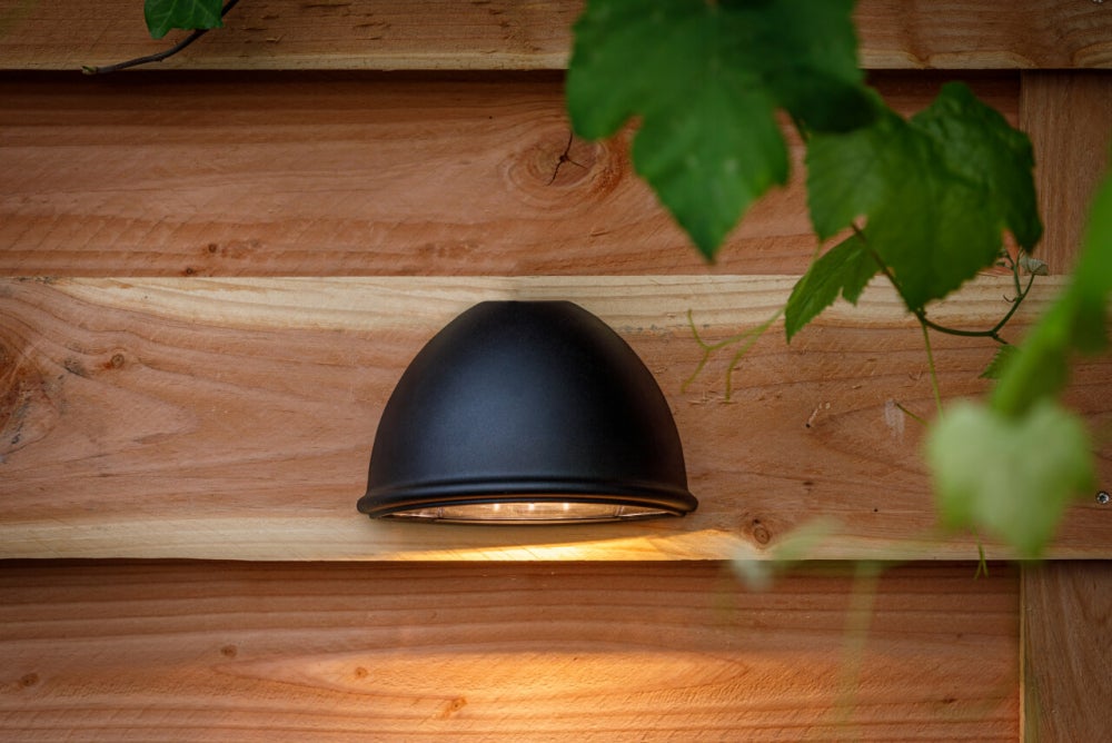 Garden Lights wandlamp Boaz zwart 16,4 x 7 x 10,7 cm