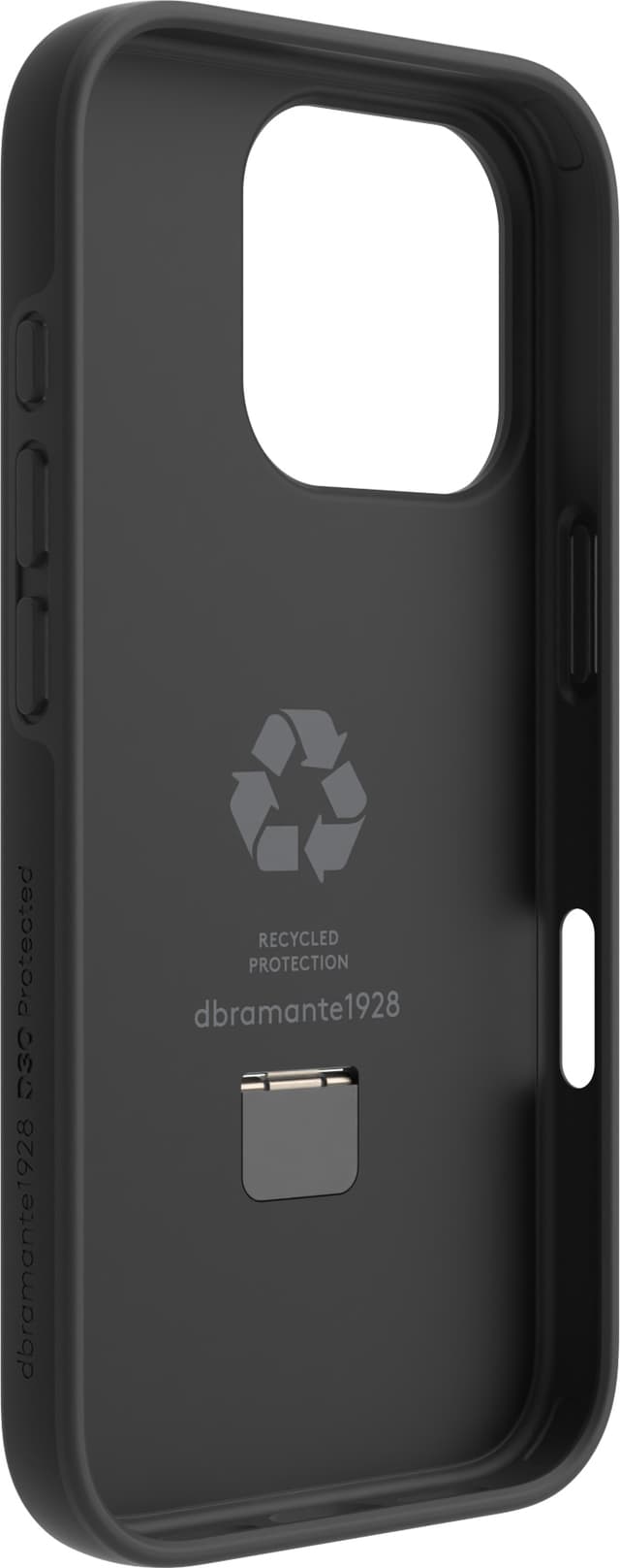 Dbramante1928 Iceland Ultra MS Kickstand iPhone 16 Pro etui (sort)