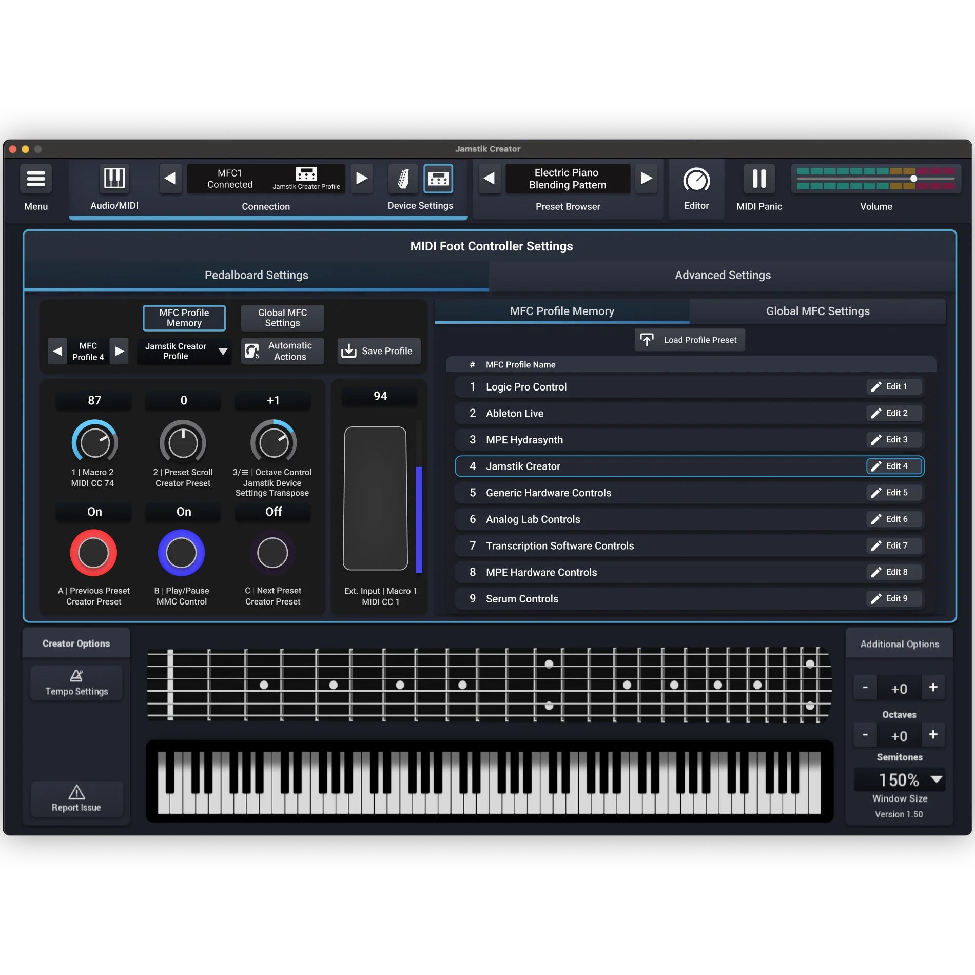 Zivix MFC1 Jamstik MIDI vloercontroller