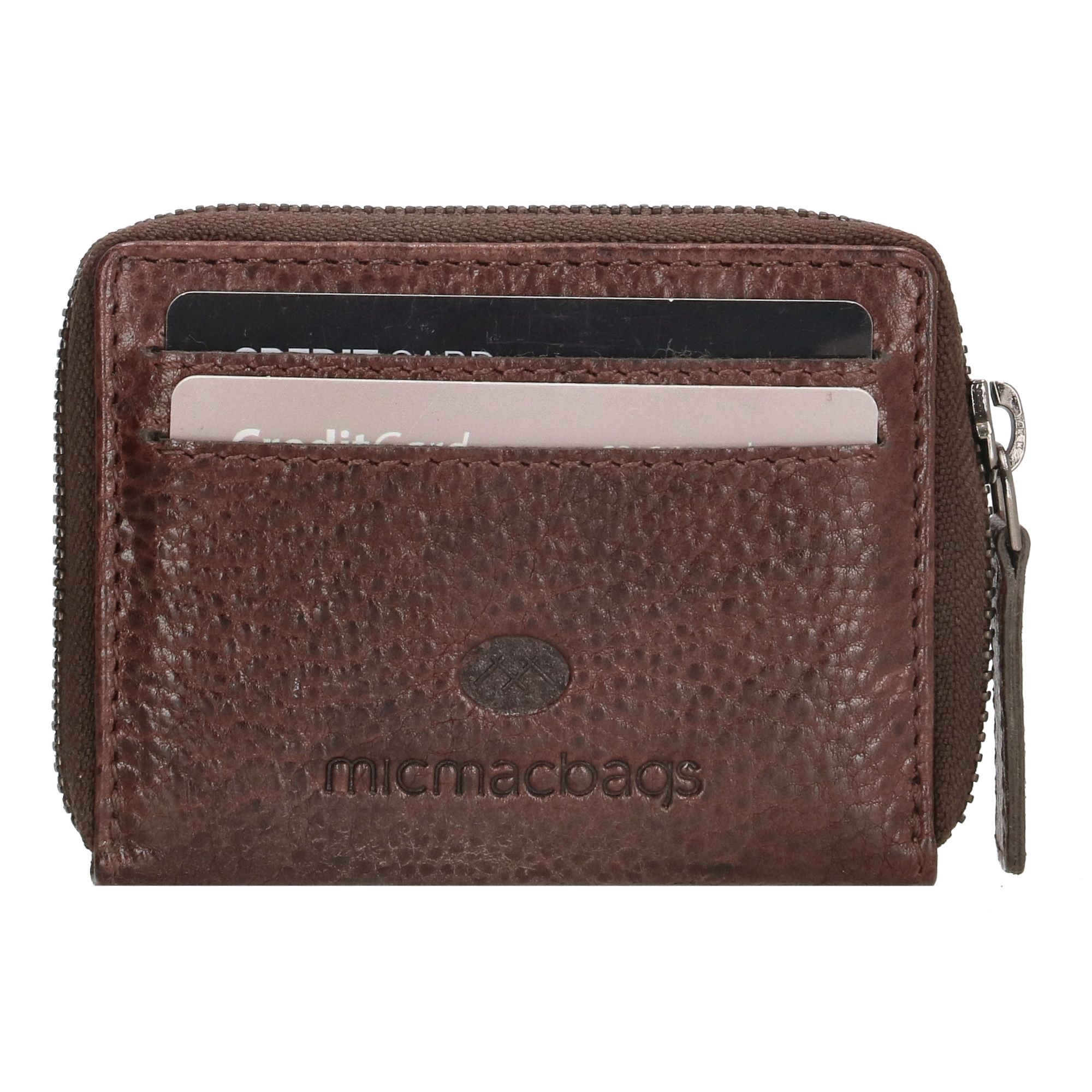 Micmacbags Mendoza Portemonnee Donkerbruin