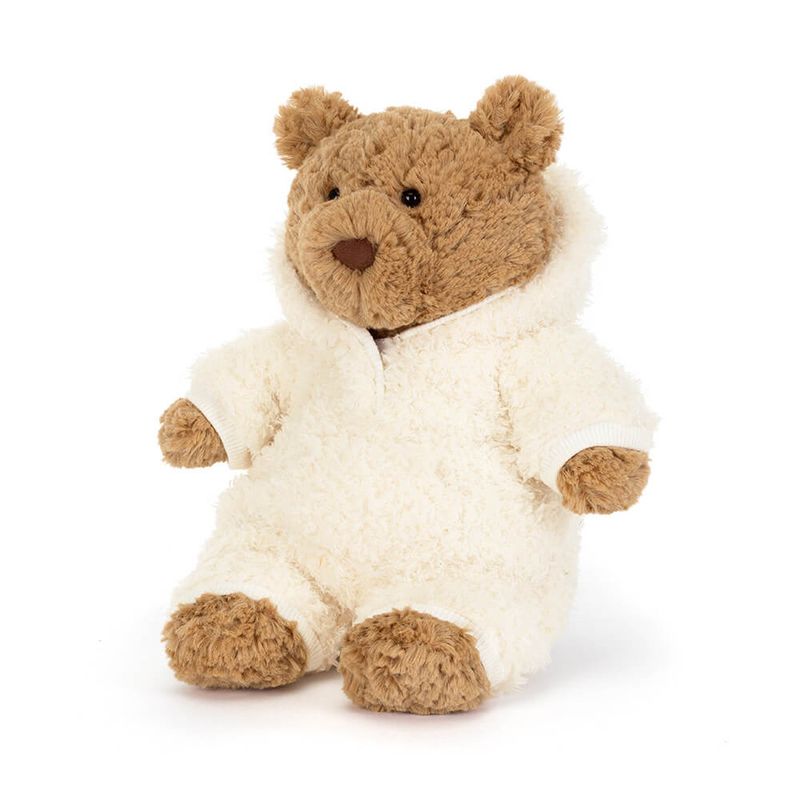 Jellycat Kosedyr - Bartholomew Bear All-in-one Outfit