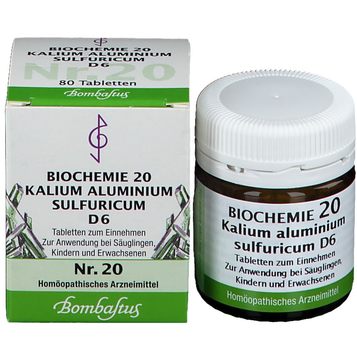 BIOCHEMIE 20 Kalium aluminium sulfuricum D6