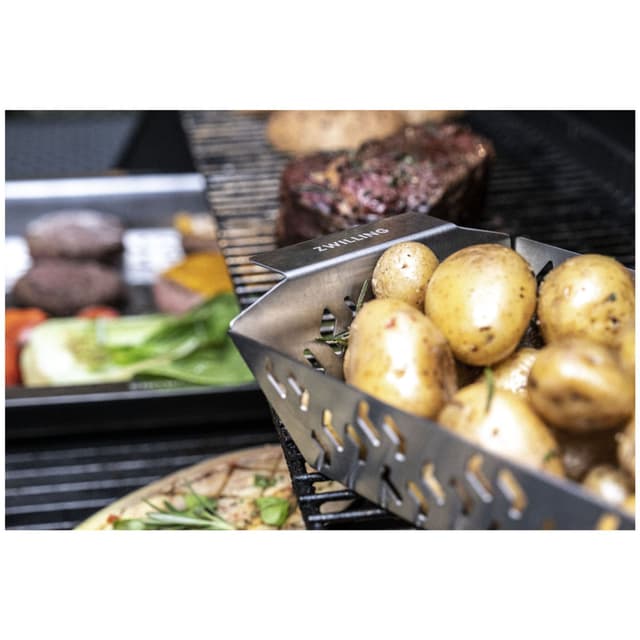 BBQ sæt med grillkurve S/M