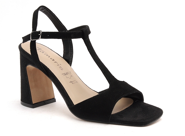 Tamaris nu pieds talons femme 28380 20 noir