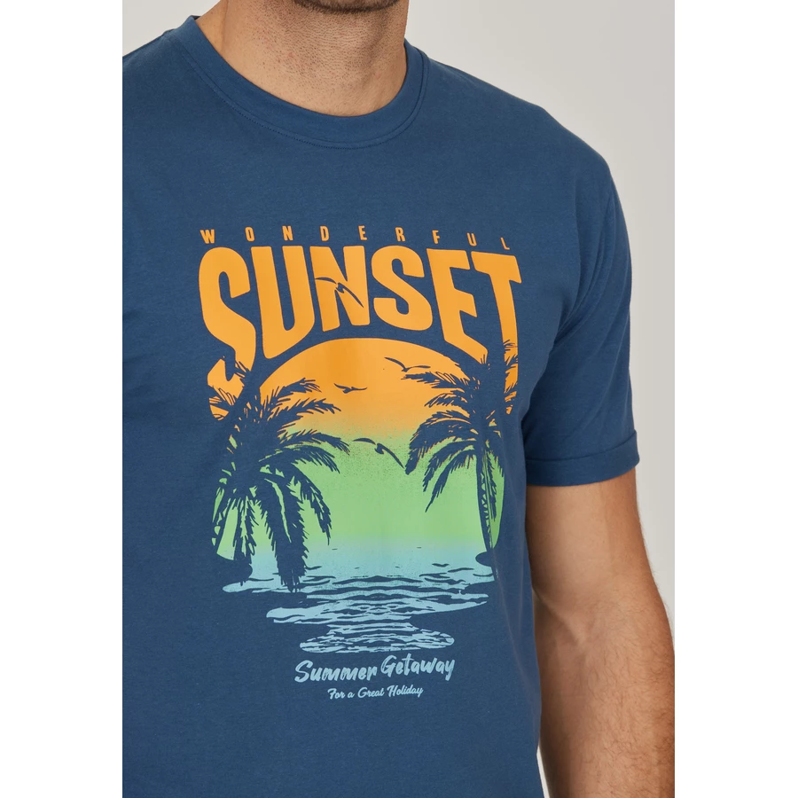 Cruz T-Shirt Nicky 2135 Dark Denim
