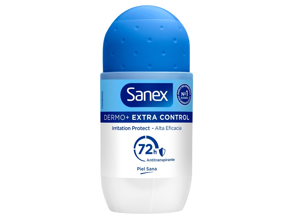 DESODORIZANTE ROLL-ON DERMO EXTRA CONTROL SANEX 50ML