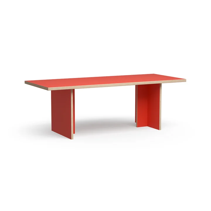 HKliving - Esstisch rechteckig, 220 cm, orange
