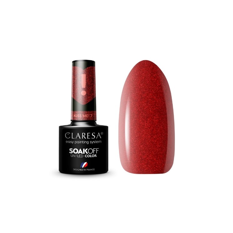 Claresa Küss mich! Hybrid-Nagellack /7/ 5 g