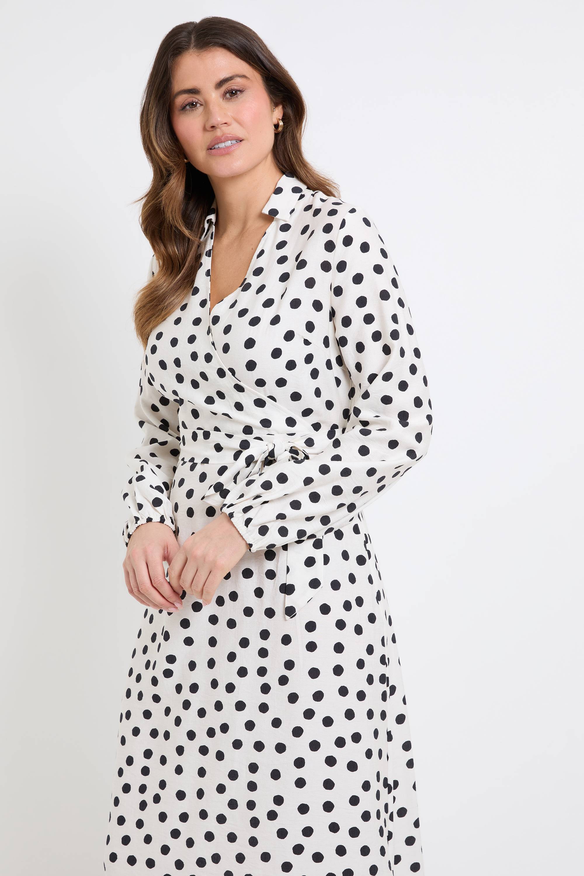Wallis Robe Midi Portefeuille À Motif Floral