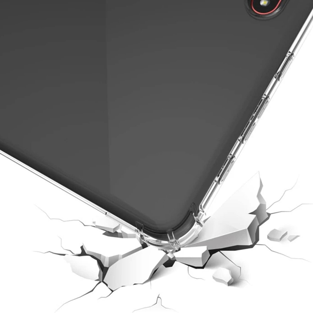 Samsung Galaxy Tab Active4 Pro Gummi Case Hülle Air Cushion Fallschutz - Transparent