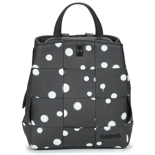 Desigual - NEW SPLATTER SUMY MINI Negro / Blanco