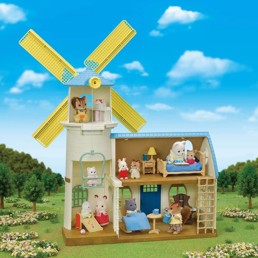 LE GRAND MOULIN A VENT SYLVANIAN BATIMENTS