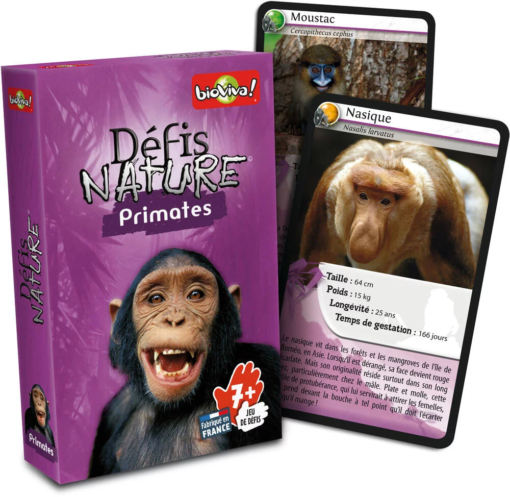 DEFIS NATURE - LES PRIMATES