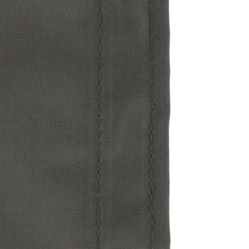 Balkonscherm doek polyester grijs ca. 90 x 500 cm