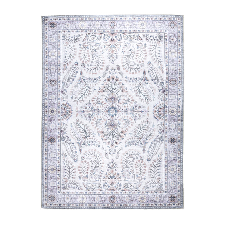 Vintage buitenkleed - Santo Flora Wit