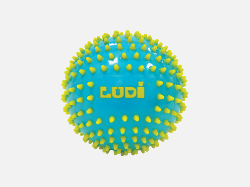 3 balles sensorielles bleues - LUDI