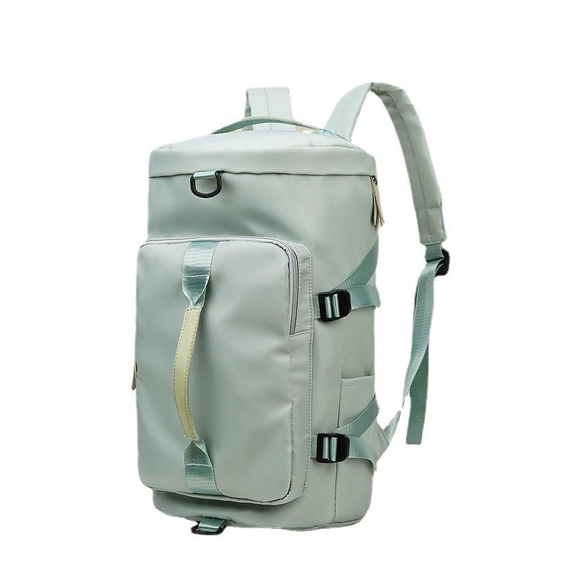 (42x31cm) Reise Rucksack Sport Tasche mit Schuh- / Nassfach - Mint