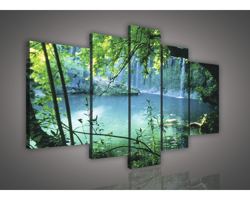 Canvas schilderij Zee I set van 5 170x100 cm