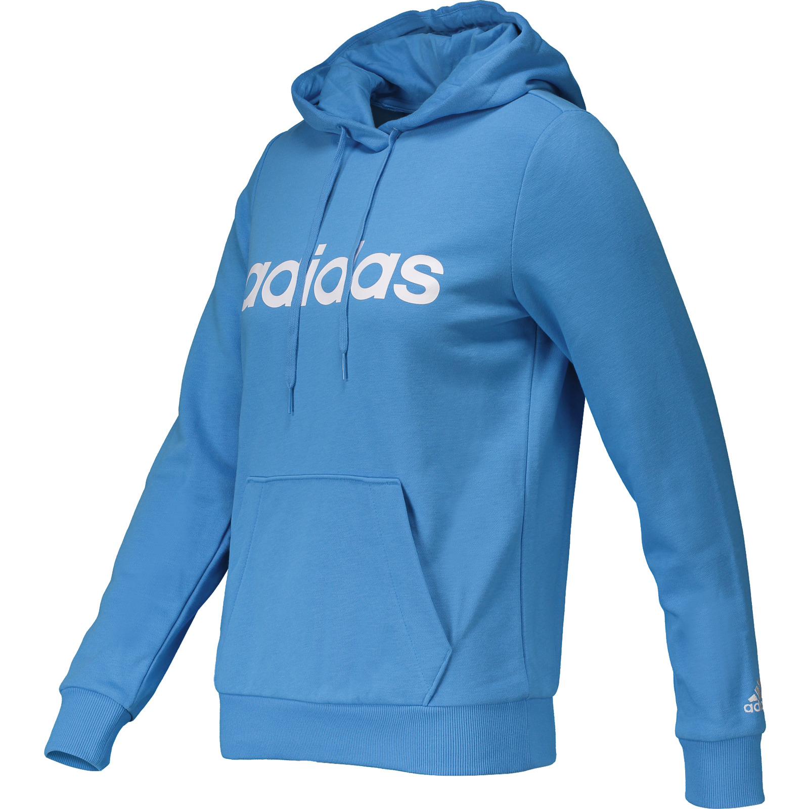 Adidas Damen-Hoodie W LIN FT L, hellblau