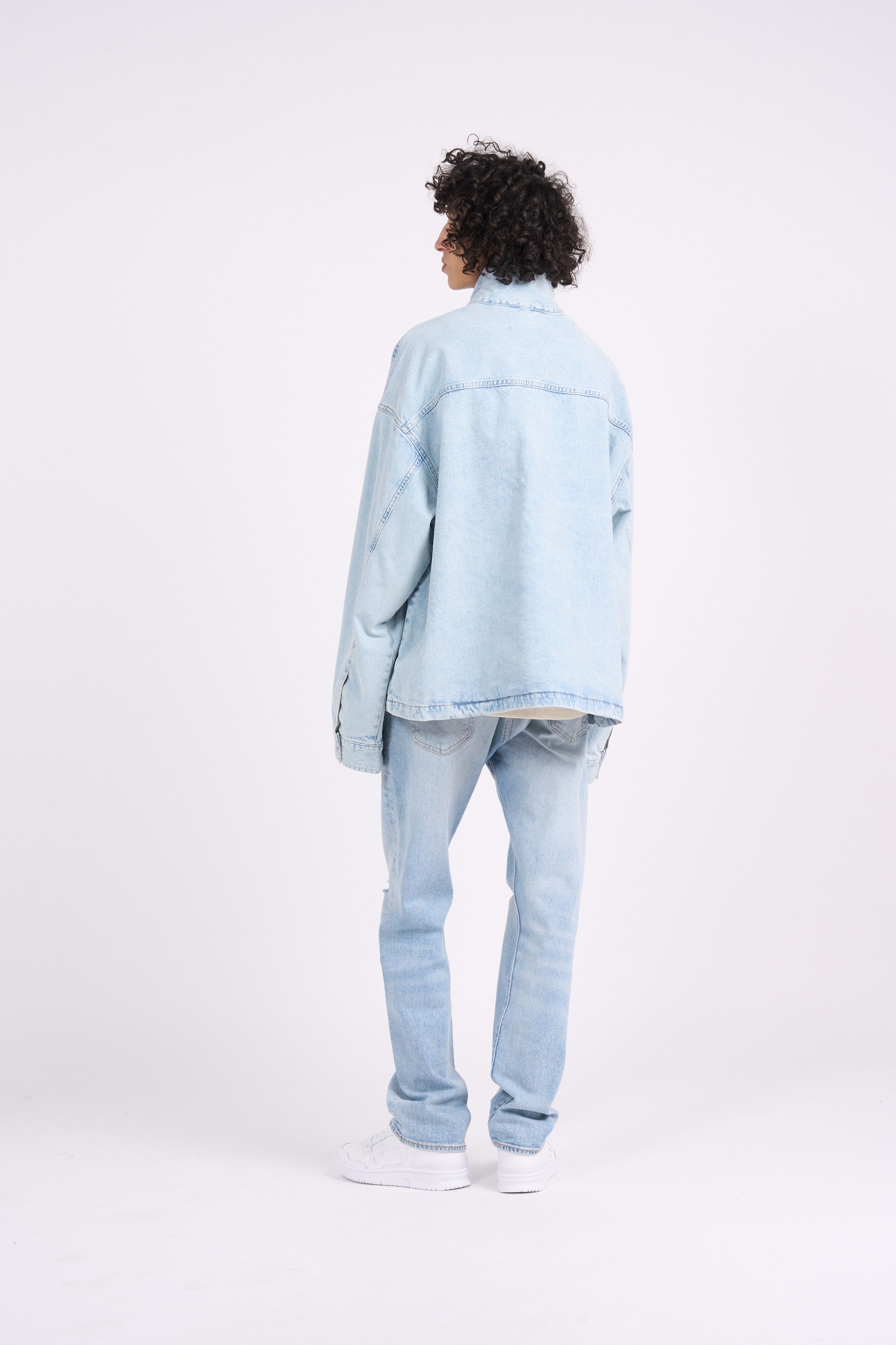 CALVIN KLEIN JEANS Veste DENIM POP OVER Bleu