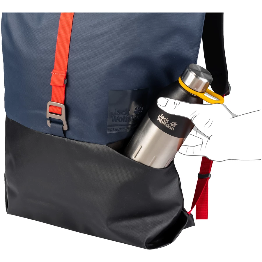 Jack Wolfskin Kole 350 ml Thermo - Trinkflasche black