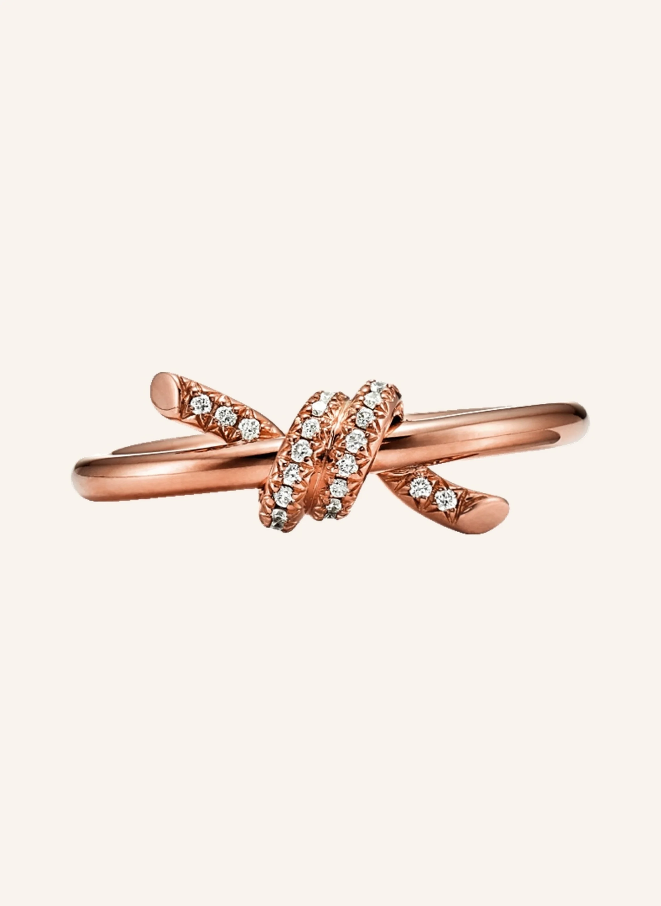 TIFFANY & Co. Tiffany Knot RING aus 18 Karat Roségold