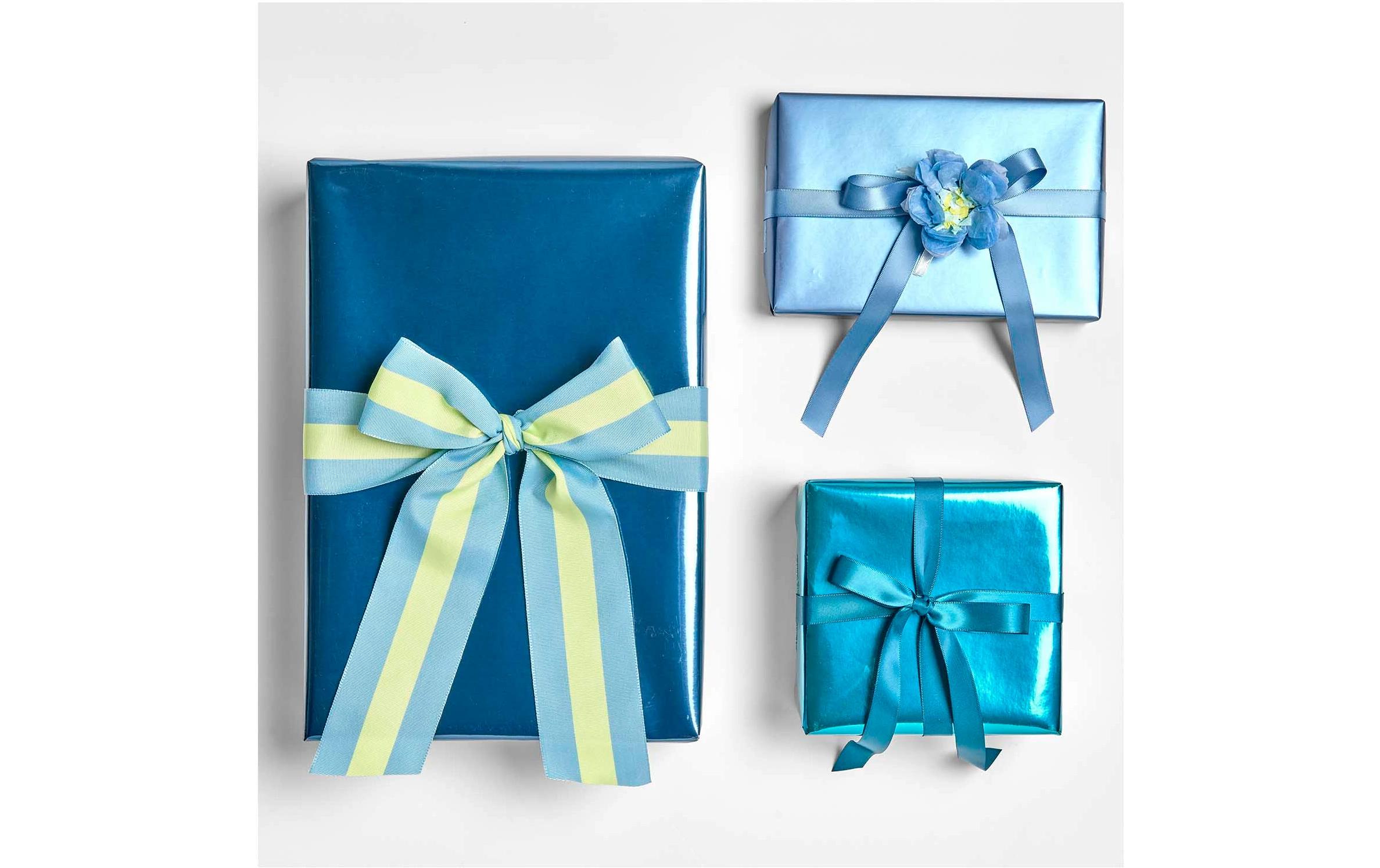 Geschenkpapier Metallic 70 cm, 1 Stück, PetrolIdeales Geschenkpapier für jeden Anlass mit Metalliceffekt