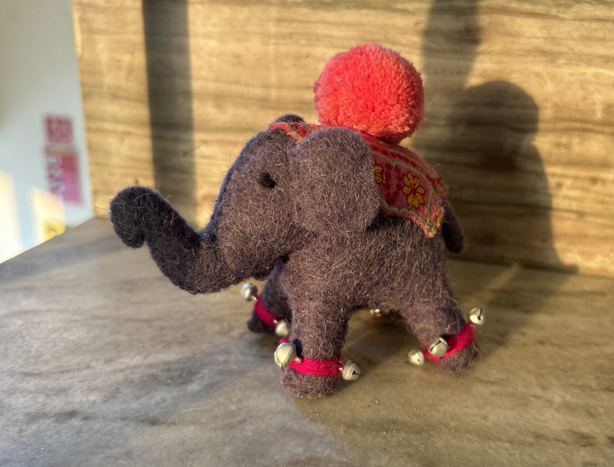 Filz-Anhänger 'Elefant' lila, B 9 cm günstig bestellen