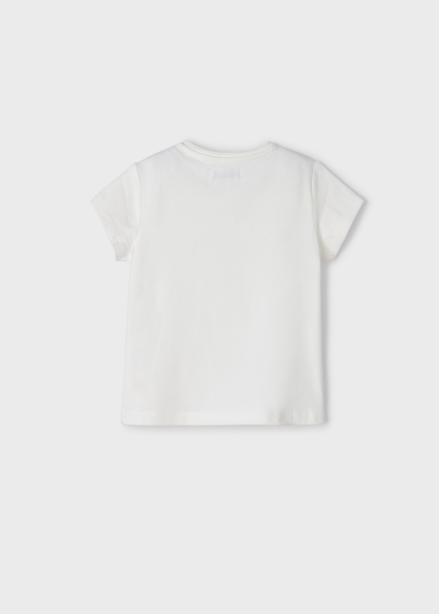 Camiseta feminina com estampa sustentável em algodão.