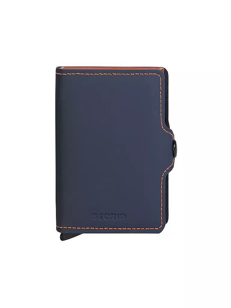 SECRID Twinwallet MATTE night blue-orange blau