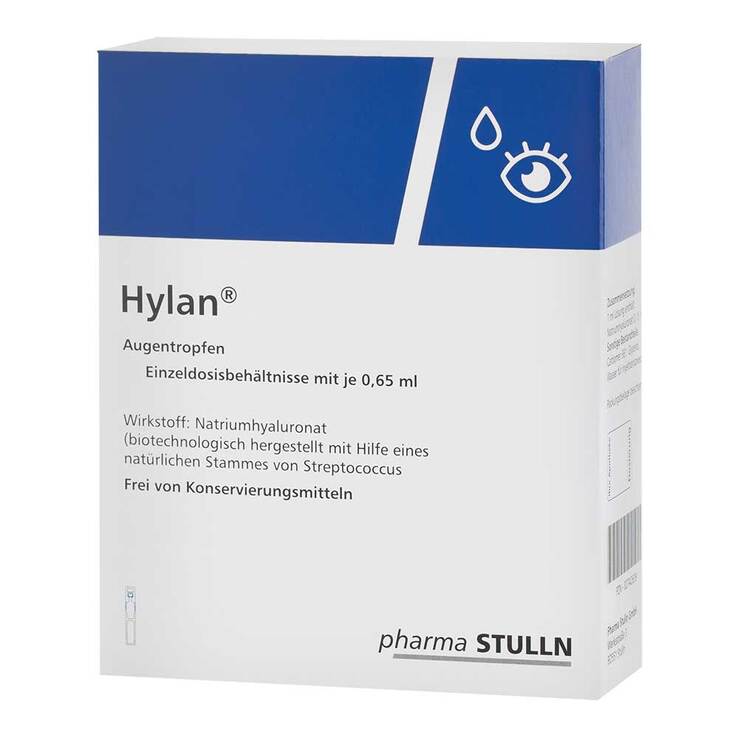 Hylan 0,65 ml Augentropfen, 120 St