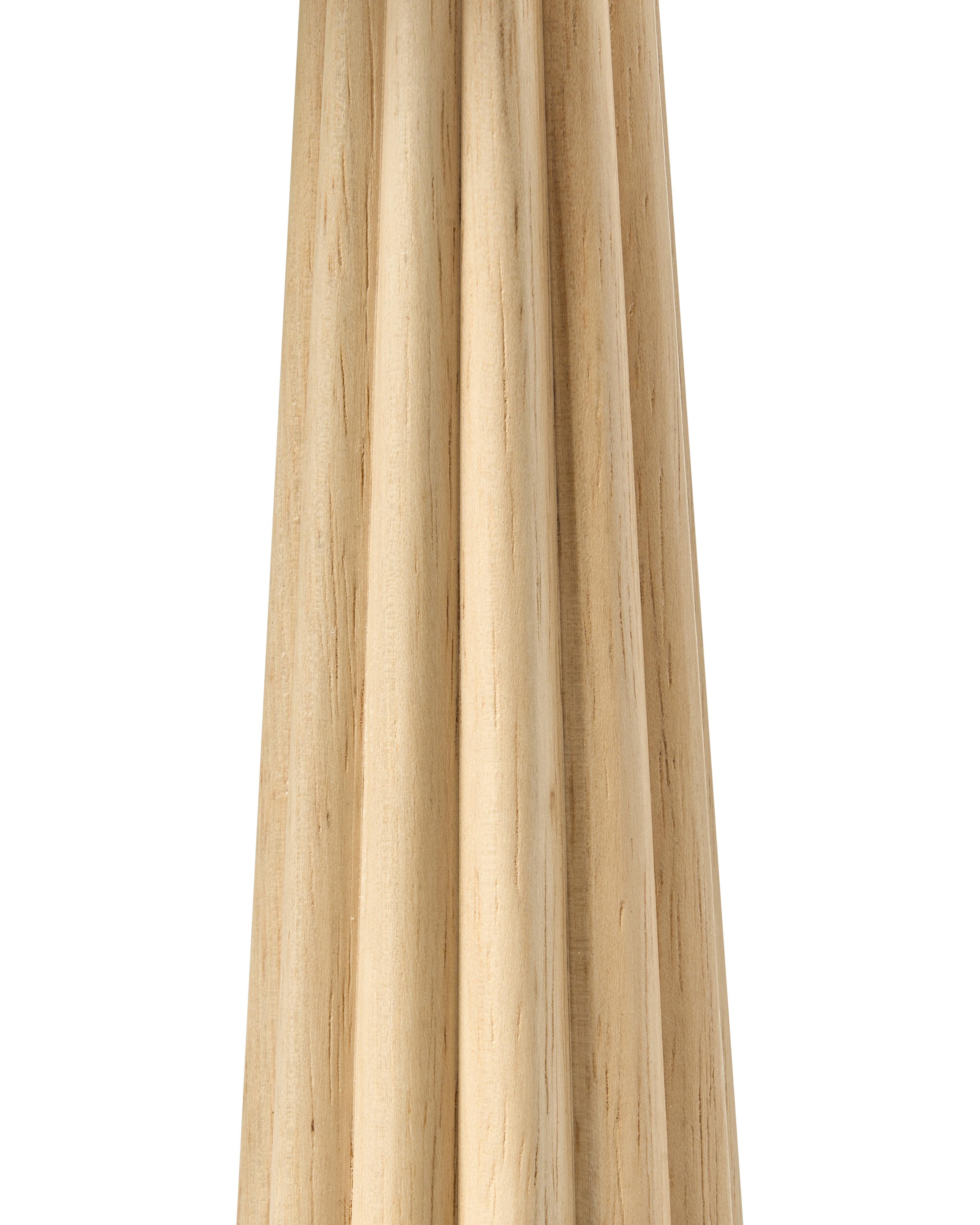 Staande lamp ALIGIDE Hout Natuurlijk