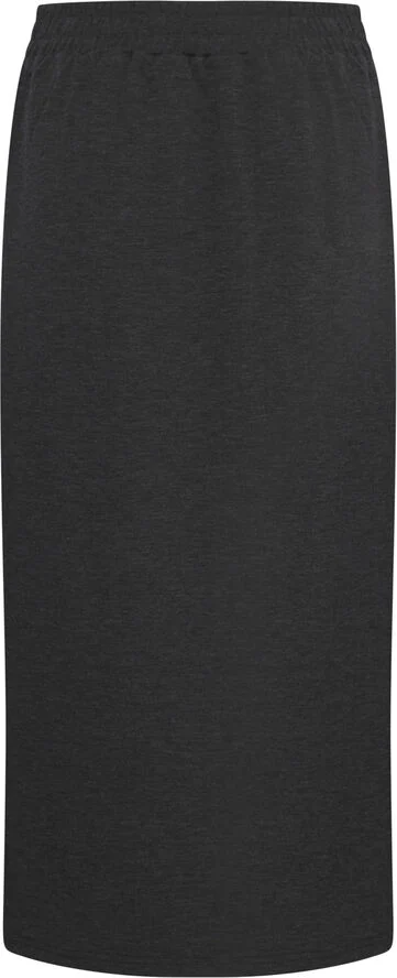 ICHI IXKATE LONG SK Dark grey melange
