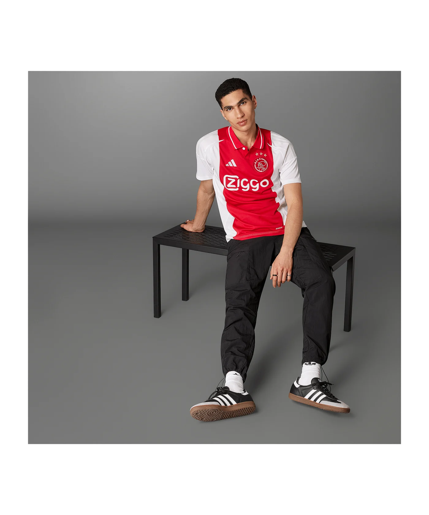 adidas Ajax Amsterdam Trikot Home 2024/2025 Weiss