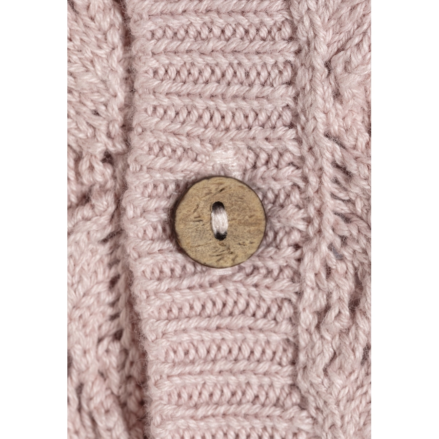 Sterntaler Baby Strickjacke Muster zartrosa