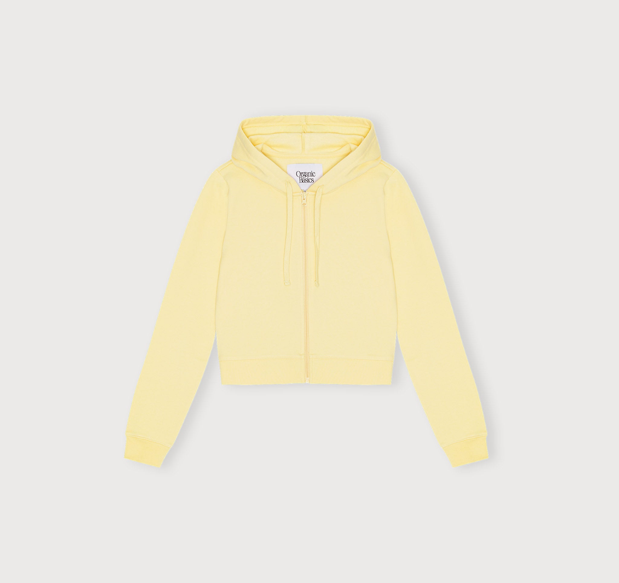 ORGANIC COTTON<br>Weekend Crop Zip Hoodie