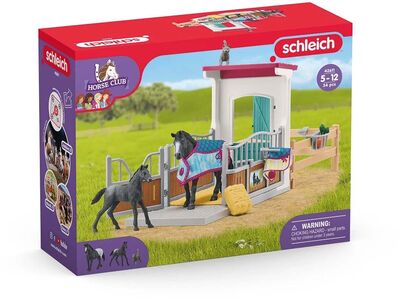 Schleich Lekesett Hesteboks med Hoppe og Føll